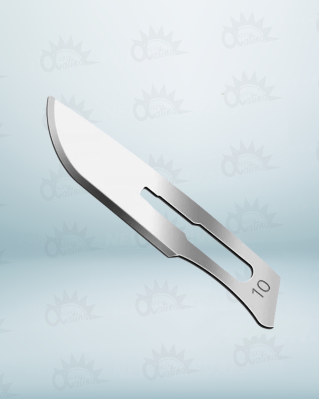 CUCHILLA BISTURI 10. CAJA X 100 UND