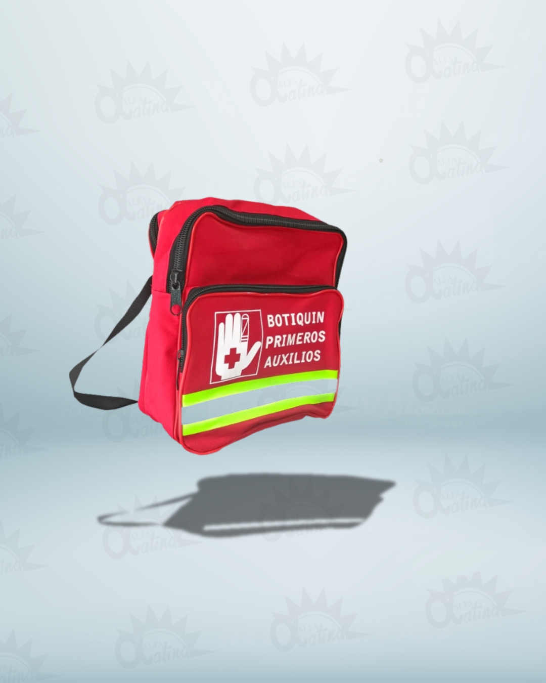 BOTIQUIN TIPO MORRAL CON REFLECTIVO