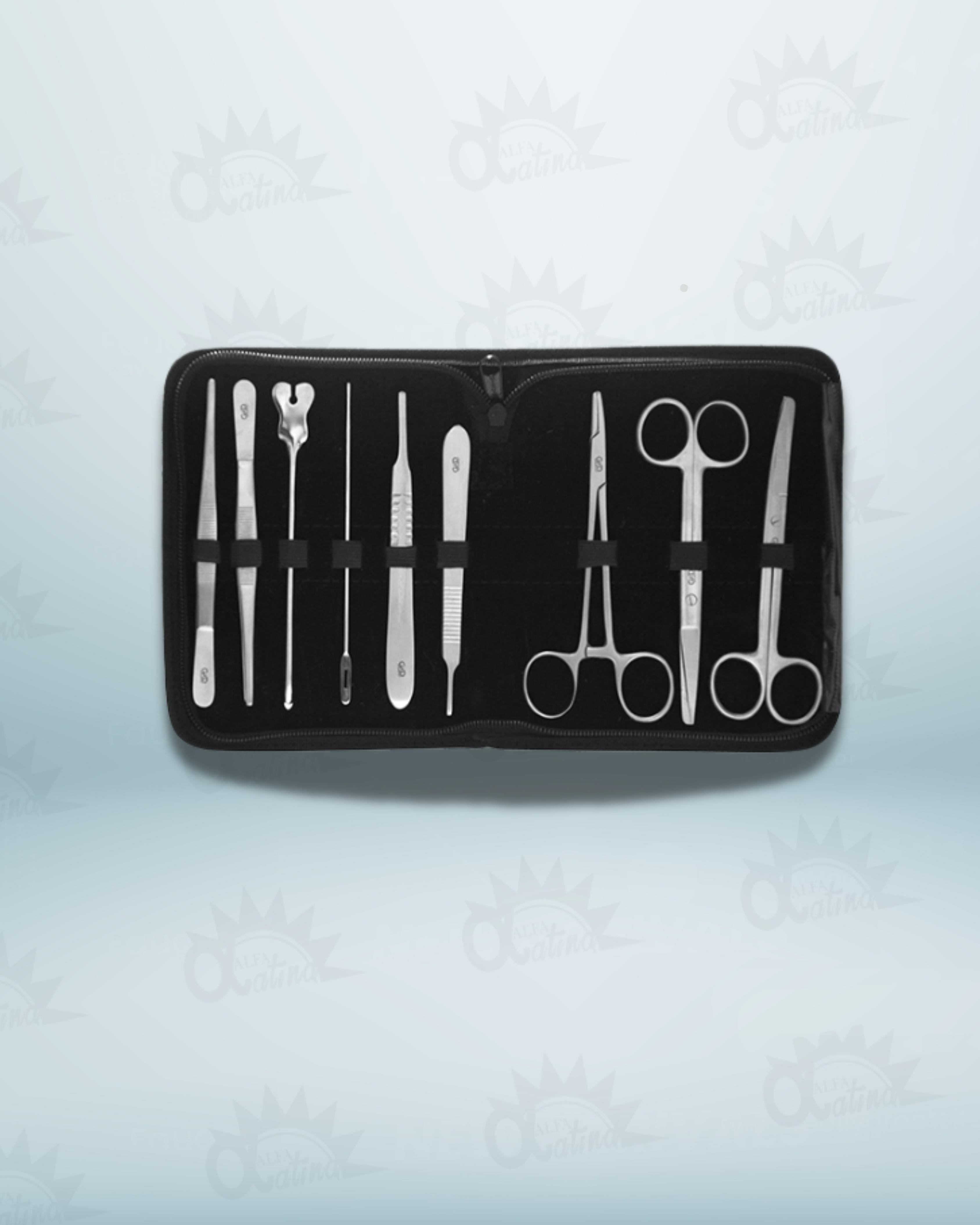 KIT DE DISECCION GMD 9 PIEZAS